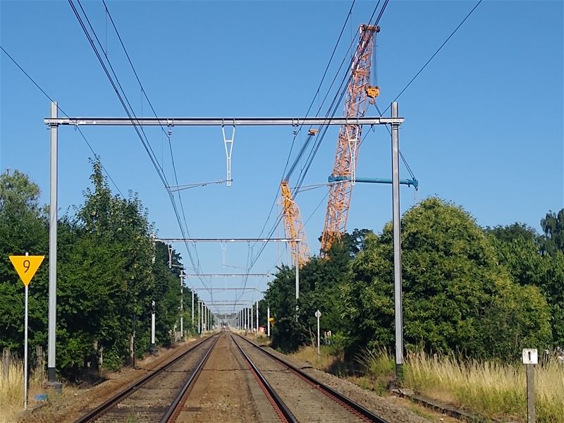 Oeps ... de brug is weg