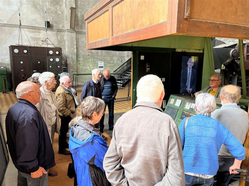 OKRA Eversel bezocht de mijngebouwen