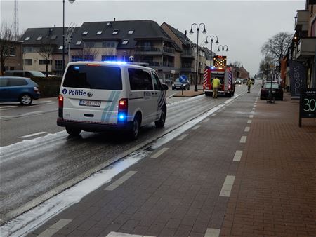 Oliespoor in de Guido Gezellelaan