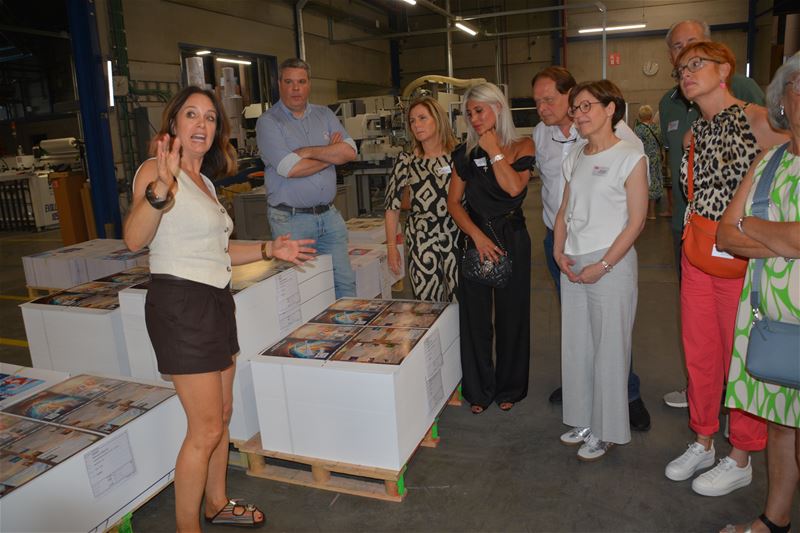 Ondernemers onder de indruk van Moderna Printing