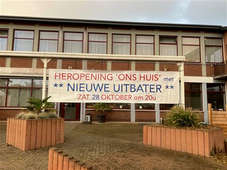 Ons Huis heropent met nieuwe uitbaters