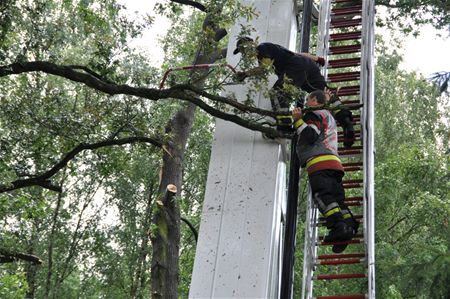 Onweersschade blijft beperkt