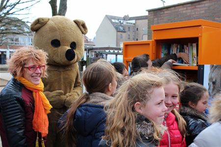 Ook aan 't Molenholleke staat nu een Berenkast