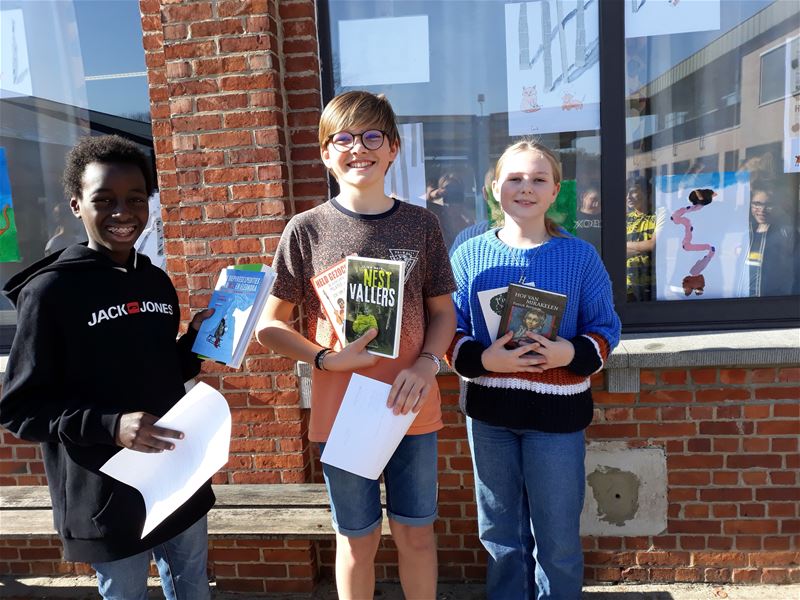 Ook drie winnende schrijvers in De Springplank