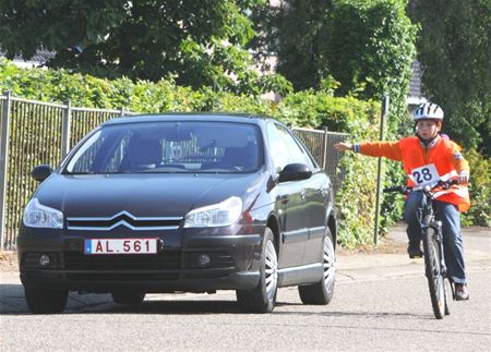 Ook fietsexamen in De Brug