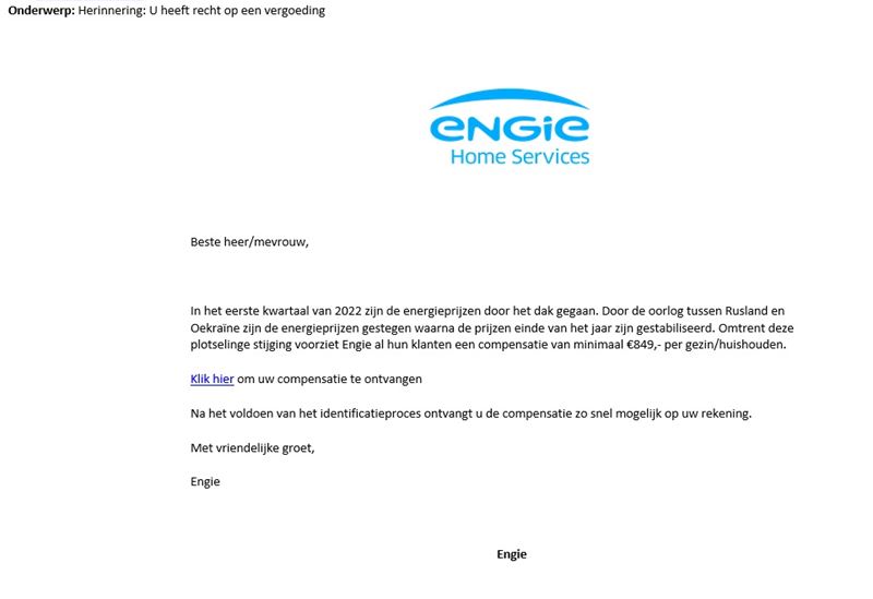 Ook hier zitten oplichters achter