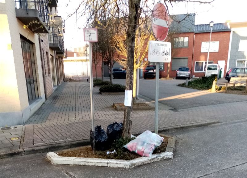 Ook in de Cijnshofstraat zijn ze 't beu