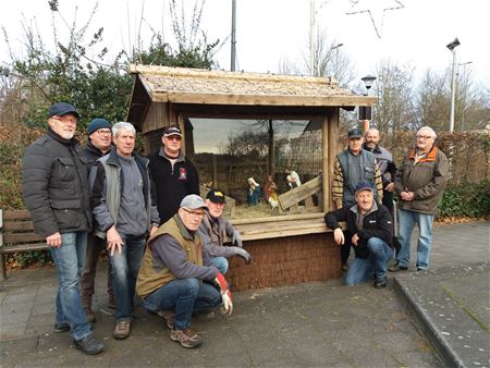 Ook in Eversel staat de kerststal weer klaar