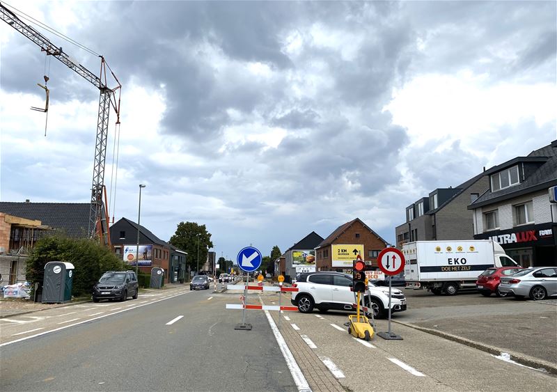 Ook in het weekend hinder in Guido Gezellelaan