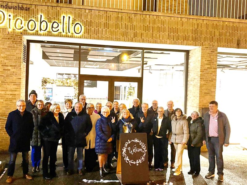 Ook in Kapellehof bouwden ze een nieuwsjaarsfeest