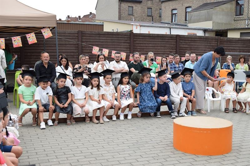 Ook kleuters van 't Molenholleke afgestudeerd