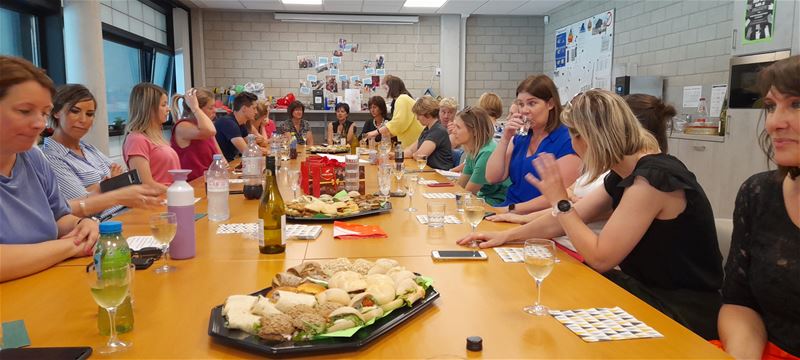 Ook voor de leerkrachten de riem er af