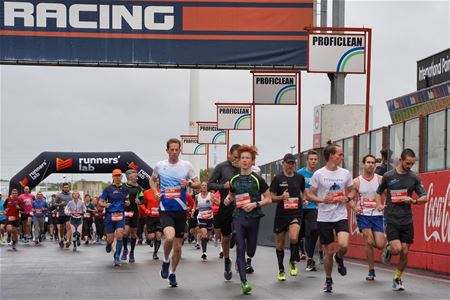 Op 14 januari lopen en ontbijten op Circuit Zolder