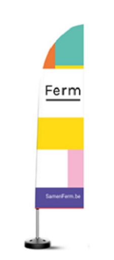 Op zoek naar de beachvlag van Ferm Eversel