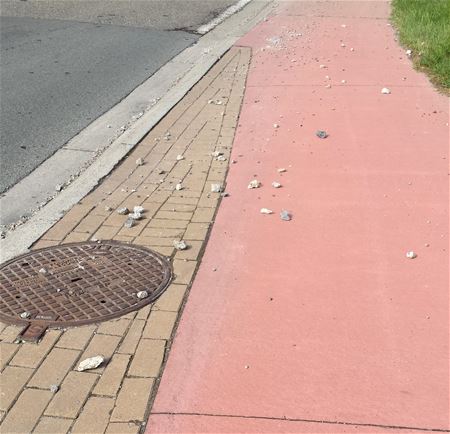 Opletten op het fietspad