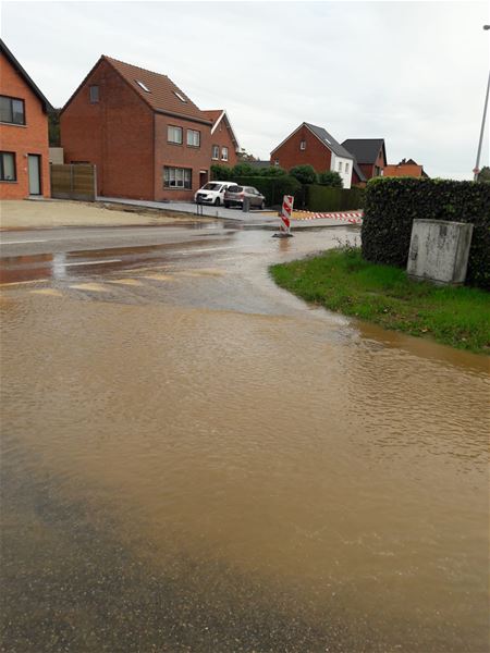 Opnieuw een waterlek in Boekt