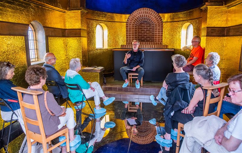 Opnieuw veel belangstelling aan de Kunstkapel