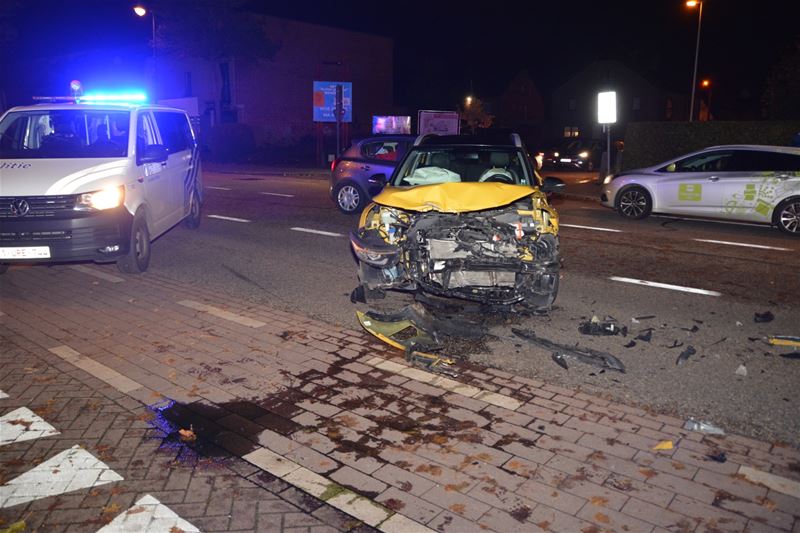 Opnieuw zware crash in Koolmijnlaan