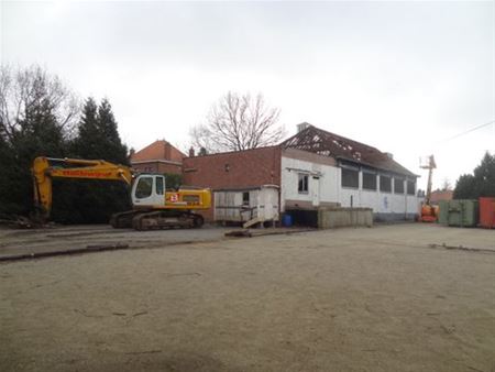 Oude kerk van Boekt tegen de vlakte