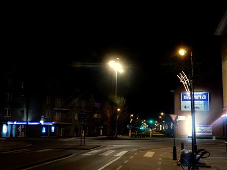 Paal met led-lampen moet zichtbaarheid verbeteren