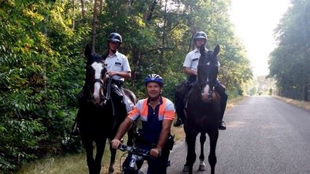 Paardenpatrouilles worden voortgezet