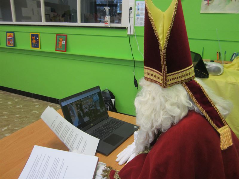 Pagadderkes ontmoetten de Sint online