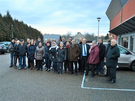 Parochievrijwilligers Viversel wandelen en smullen