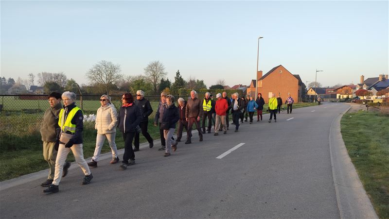 Pasar maakte dauwwandeling in Oud-Rekem