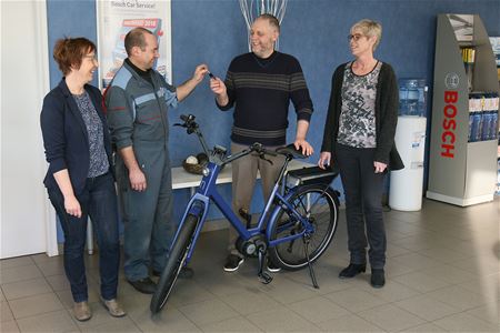 Patrick Vaes wint  e-bike