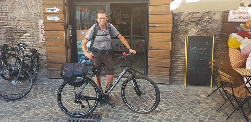 Paul Coolen heeft afgerond met een bezoek aan Rome