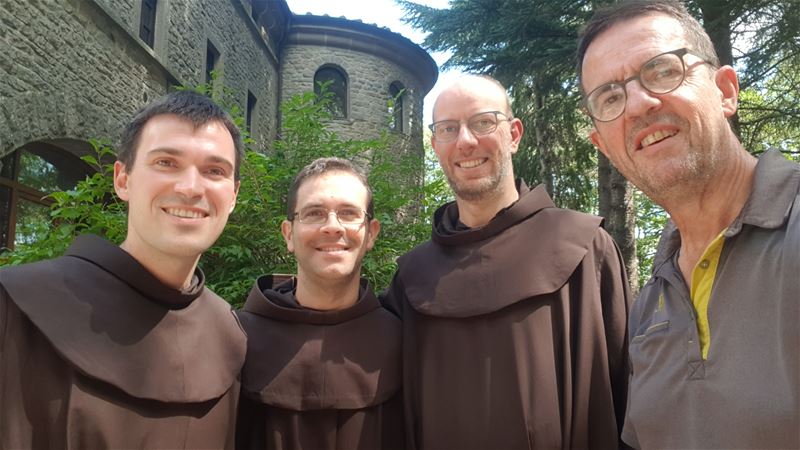 Paul Coolen is vier dagen onderweg