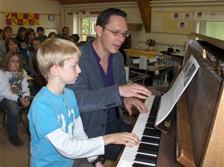 Pianist in de klas