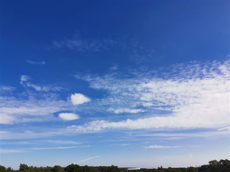 Pilotengat in de lucht