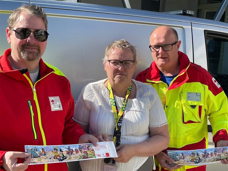 Pleisteractie van het Rode Kruis is gestart