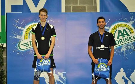 Podiumplaatsen op Vlaams badmintonkampioenschap