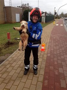 Politie arresteert hond