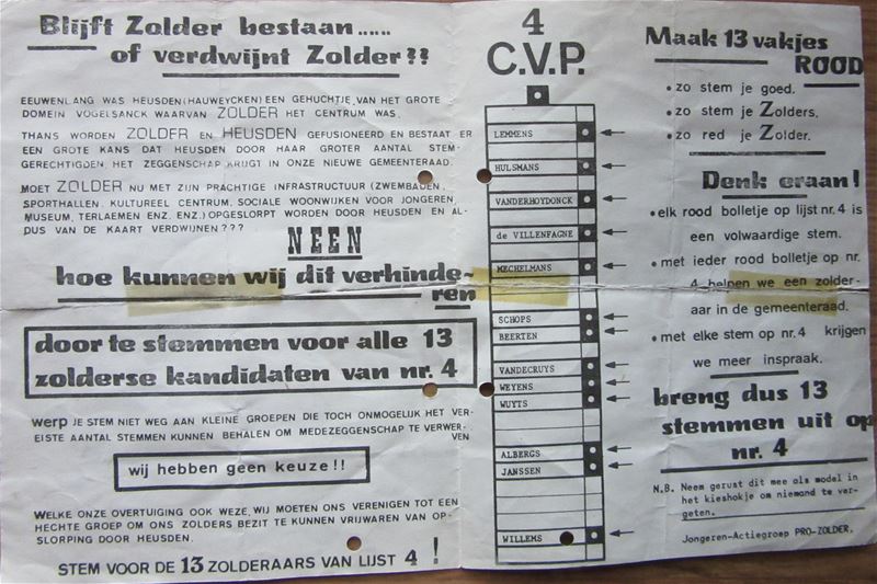 Politieke spanningen 45 jaar geleden ...