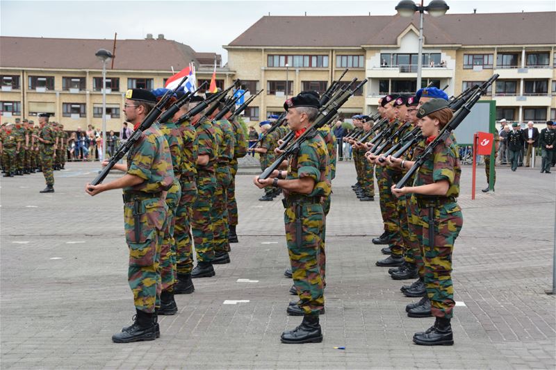 Programma van de militaire plechtigheid vrijdag