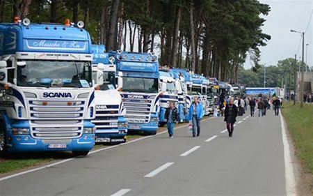 Racetrucks rijden voor het eerst op biodiesel