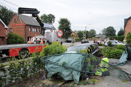 Ravage bij ongeval in Michel Scheperslaan