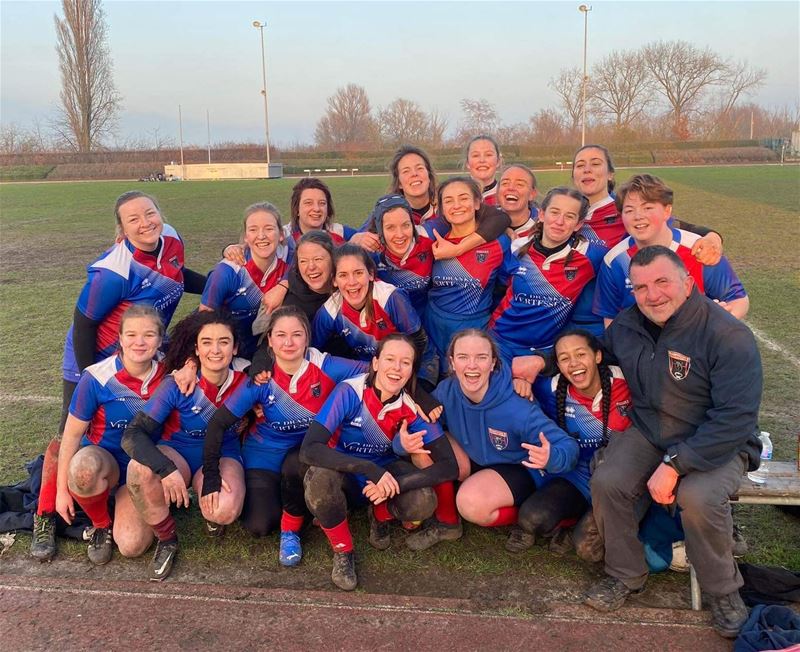 RC9 dames meteen aan de winst na winterstop