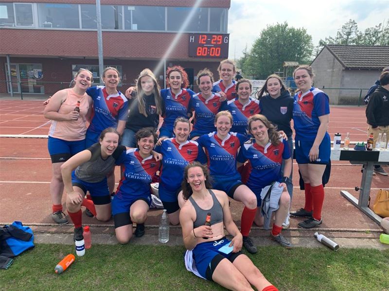 RC9-dames zetten opmars verder, zonder reserven