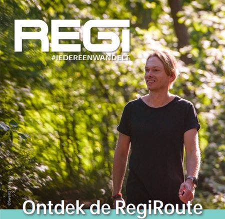 Regi heeft een wandelroute in ... Opoeteren