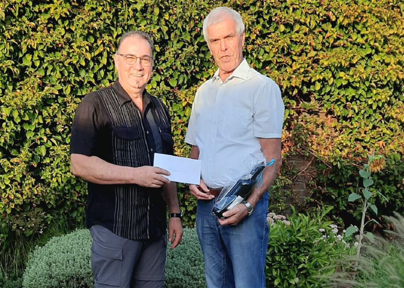 René is 50 jaar lid van KWB Berkenbos