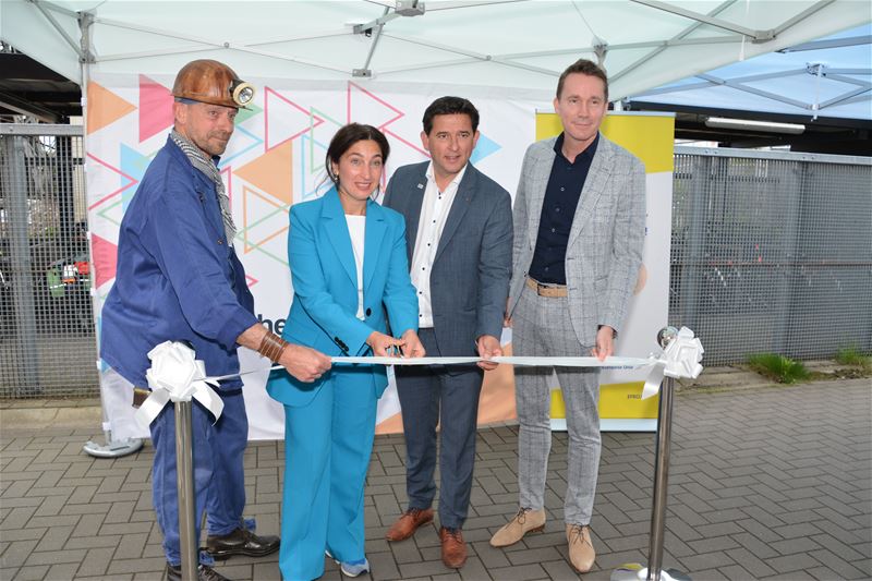 Renovatie van schachtbok nu ook officieel gestart