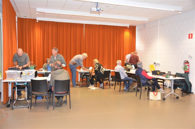 Repaircafé in de bib was een schot in de roos