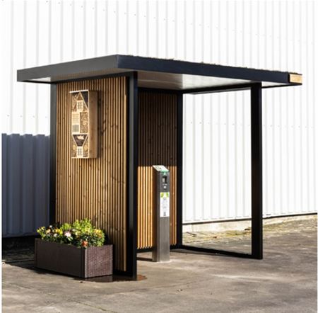 Rokersruimte is gastvrij voor bloemen en insecten