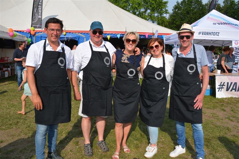 Rondje Bestuur in volle zon