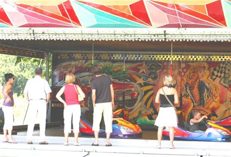 Rustige kermis in Boekt