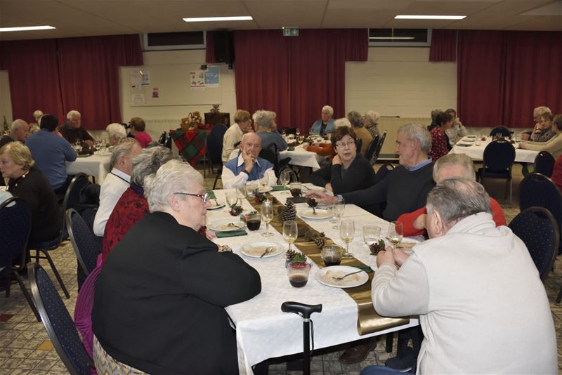 Samana Bolderberg trakteerde op een kerstfeest